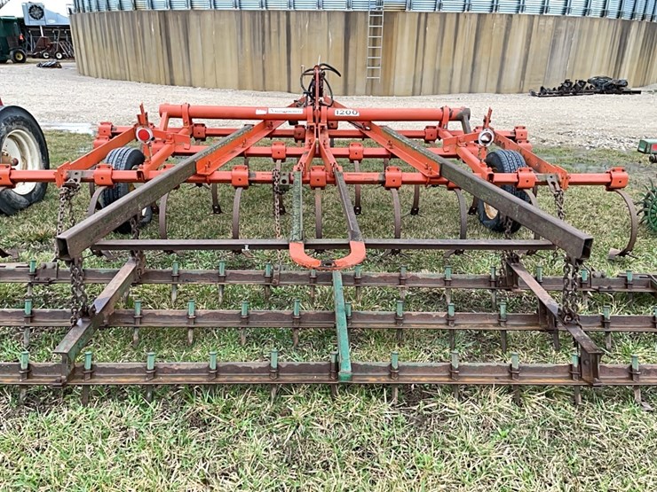 tag-#220,-12.5'-ac-1200-field-cultivator-w/3-bar-harrow-image-8