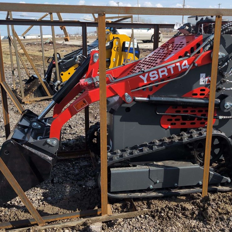 AGT Mini Crawler Skid Steer RED - YSRT14