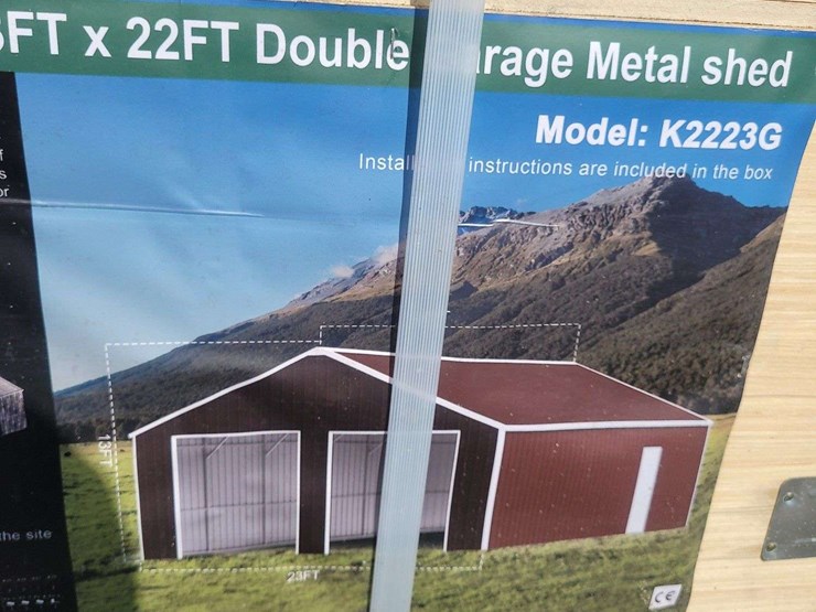 (1)-kj-23ft-x-22ft-double-garage-metal-shed-model:-k1220-image-4