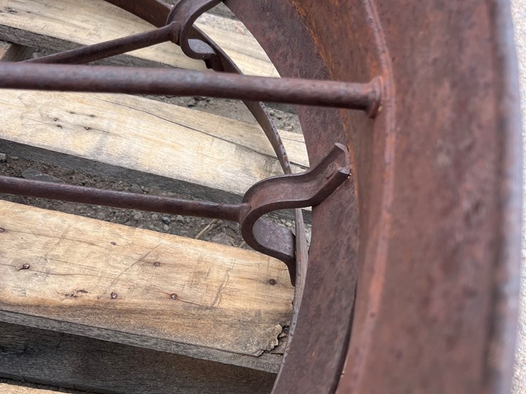 #2000-•-2-small-antique-steel-wheels-image-5