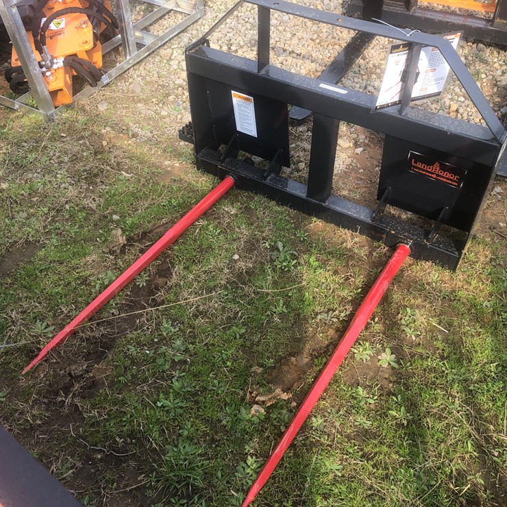 #51 • SKID STEER DOUBLE PRONG HAY SPEAR