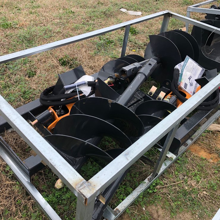 #99 • (2) SETS SKID STEER AUGER SETS
