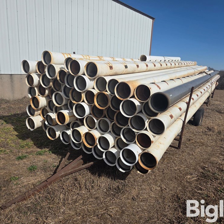 Gated PVE Irrigation Pipe W/Trailer