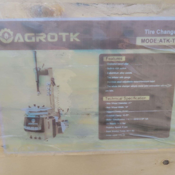 (1)AGROTK Tire Changer Model:ATK-TC24