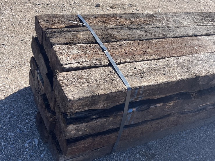 #2011-•-rail-road-ties-7"-x-9"-x-8.5ft-(bundle-of-16)-#2-quality-image-5