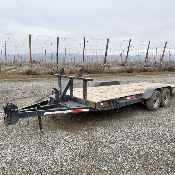 1999 Paros PTET7201 Tilt Deck Trailer