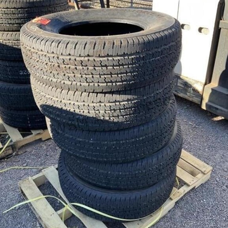 (5) FIRESTONE TRANSFORCE HT TIRES
