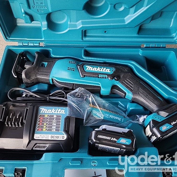Makita 12V Max CXT Li Ion Cordless Reciprocating Saw Kit, Recondition (RJ03R1) (1 Yr Factory Warranty)
