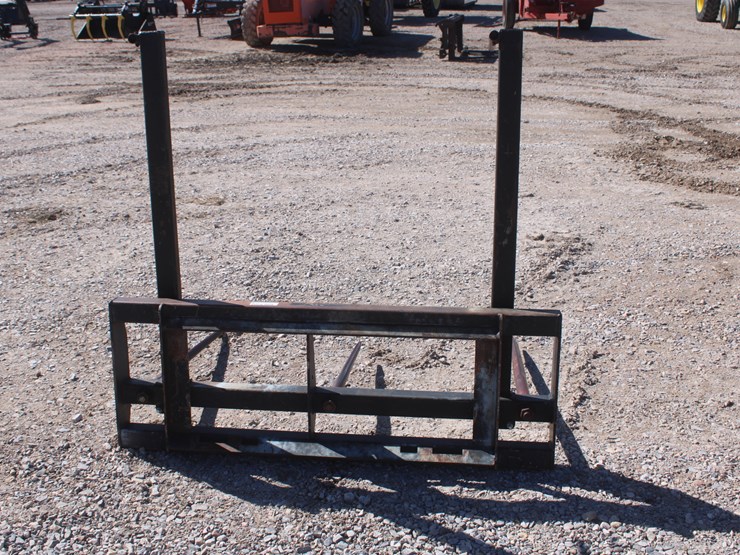 #2071-•-worksaver-skid-steer-quick-attach-bale-spear-image-4