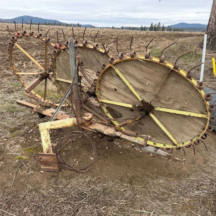 3 Wheel Side Delivery Rake - Clayton, WA