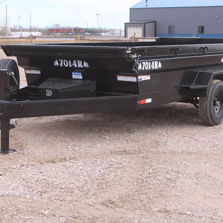 #1021 • 2026 INDUSTRIOUS AMERICA 7014R HD DUMP TRALER