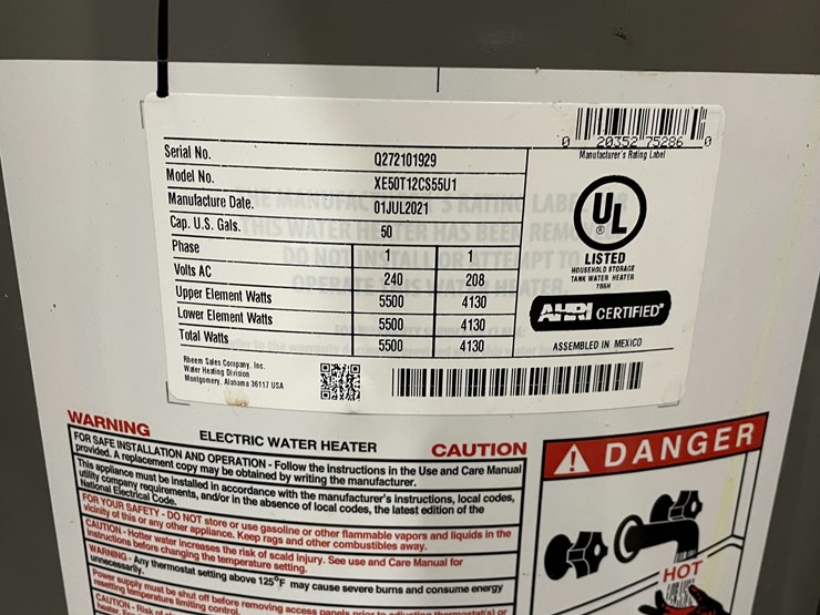 #3525-•-rheem-performance-platinum-hot-water-heater-image-9