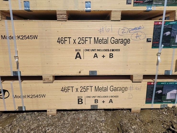 (1)-kj-46ft-x-25ft-metal-garage-model:-k2545w-(2-boxes-a&b)-image-1