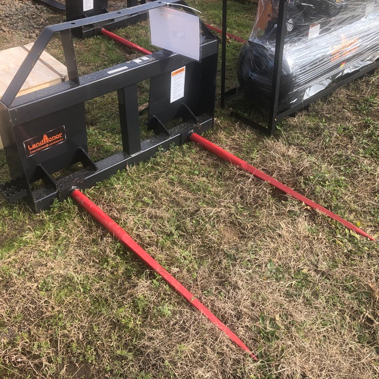 #49 • SKID STEER DOUBLE PRONG HAY SPEAR