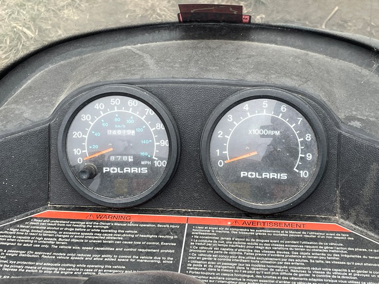 #3444-•-1998-polaris-indy-trail-snowmobile-for-parts-(no-registration-card)-image-28