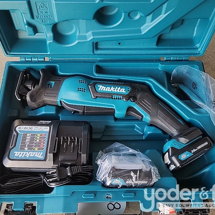 Makita 12V Max CXT Li Ion Cordless Reciprocating Saw Kit, Recondition (RJ03R1) (1 Yr Factory Warranty)