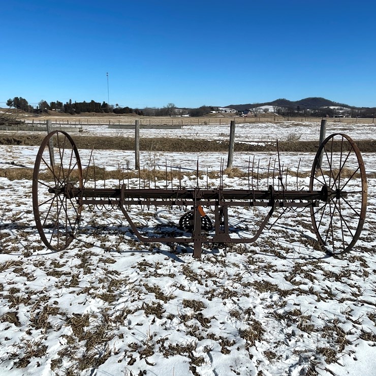 #3251 • Vintage Hay Rake