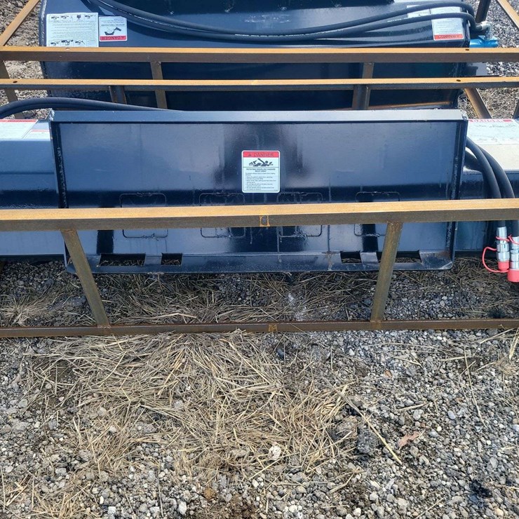 (1) AGT Mower King Skid Steer 72" Tiller Type: ECSSTR072