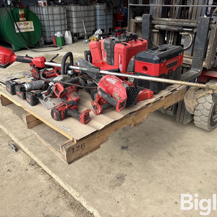 Skid Of Milwaukee Power Tools
