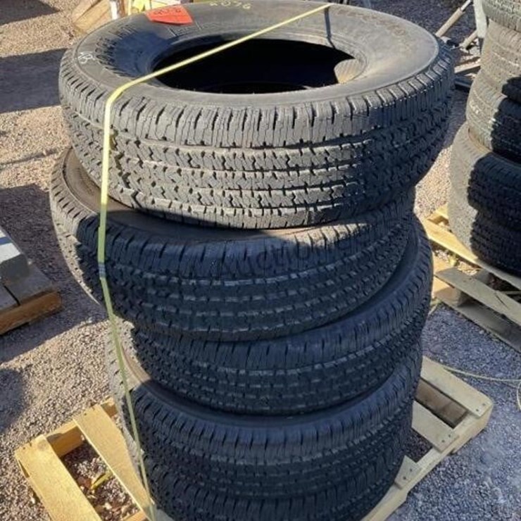 (5) FIRESTONE TRANSFORCE HT TIRES
