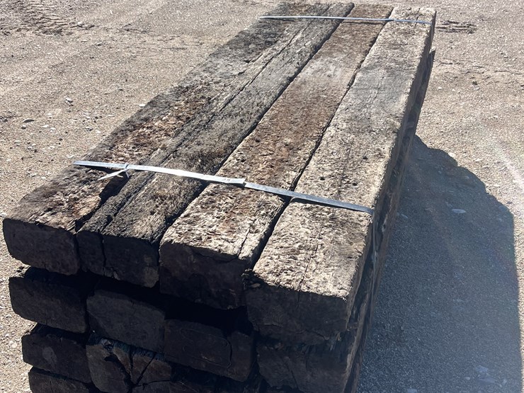 #2009-•-rail-road-ties-7"-x-9"-x-8.5ft-(bundle-of-16)-#2-quality-image-4
