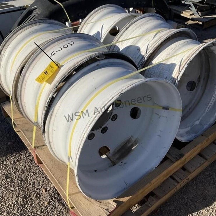 (6) 22.5 X 9.00 STEEL WHEELS