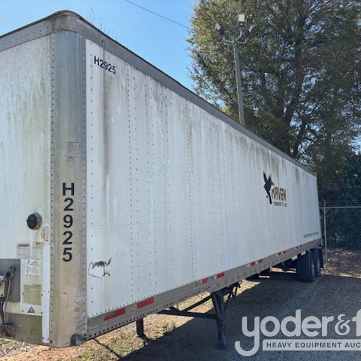 2011 Wabash 42' Tandem Axle Dry Van Trailer, 68,000lb GVWR (Offsite Lot, Location: Albany, GA. Must be collected by 31st March 2026)(LR tire needs air)