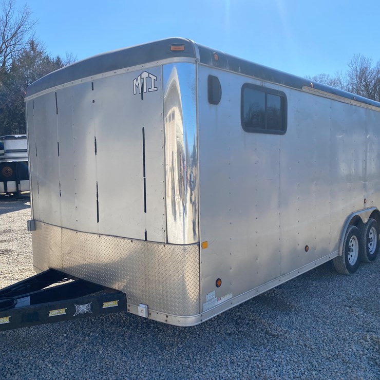 #1274 • Middlebury Tandem Axle Enclosed Trailer (Has WI Title) (Helenville, WI)