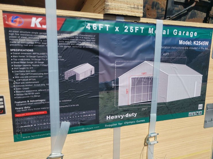 (1)-kj-46ft-x-25ft-metal-garage-model:-k2545w-(2-boxes-a&b)-image-3