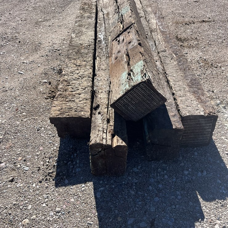 #2020 • Rail Road Ties 7" x 9" x 8.5ft (Bundle Of 5) #2 Quality