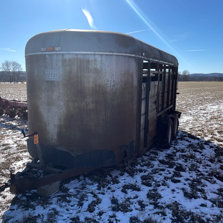 #3262 • High View Livestock Trailer (No Title)
