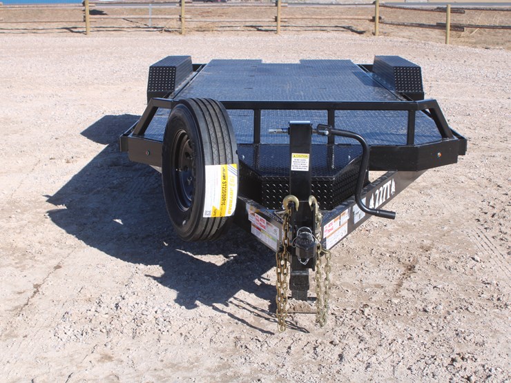 #1019-•-2026-industrious-america-227t-hd-flat-deck-tilt-trailer-image-1