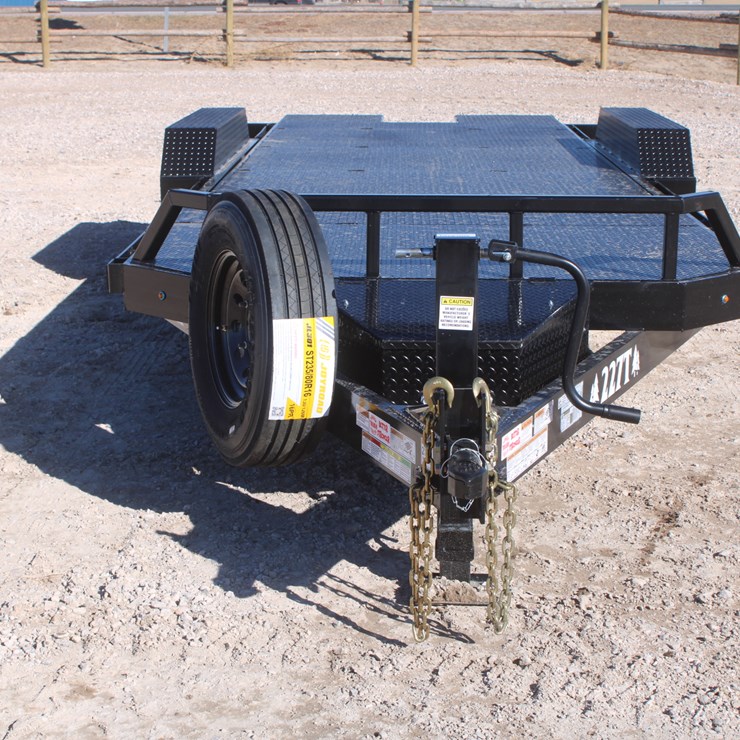 #1019 • 2026 INDUSTRIOUS AMERICA 227T HD Flat-deck Tilt Trailer