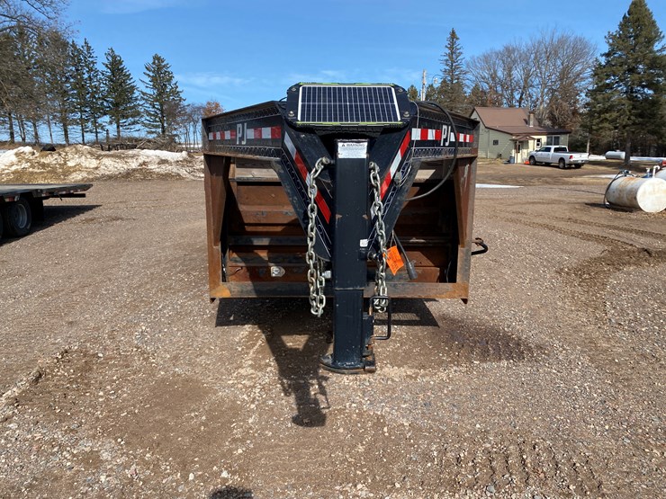 #1116-•-2011-pj-14'-gooseneck-dump-trailer-(has-wi-title)-(colfax,-wi)-image-2