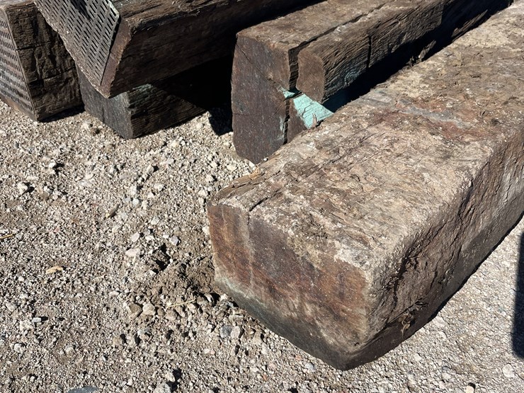 #2020-•-rail-road-ties-7"-x-9"-x-8.5ft-(bundle-of-5)-#2-quality-image-5