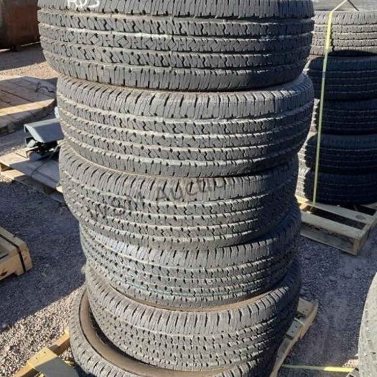 (6) FIRESTONE TRANSFORCE HT TIRES