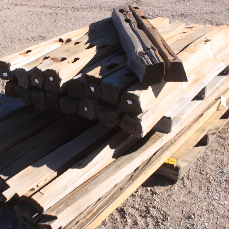 #2003 • Pallet Of Unused Split Rail Fencing