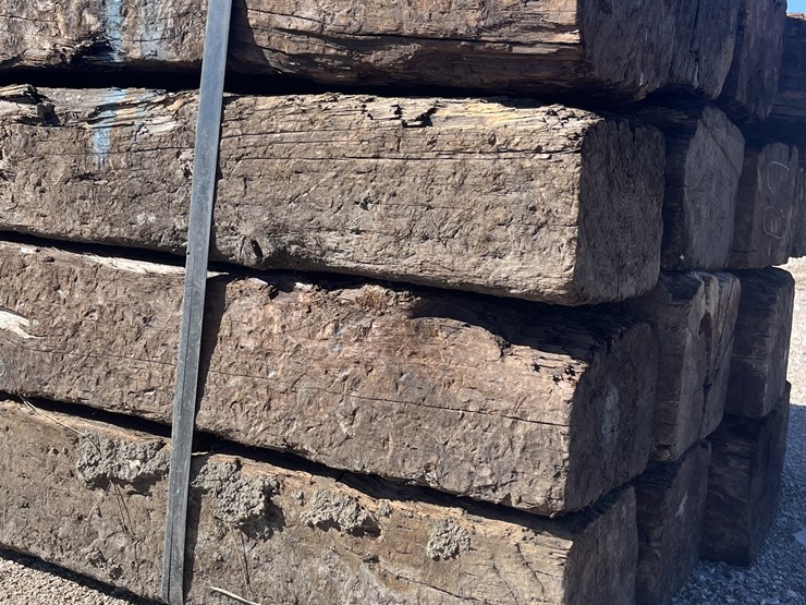#2009-•-rail-road-ties-7"-x-9"-x-8.5ft-(bundle-of-16)-#2-quality-image-3