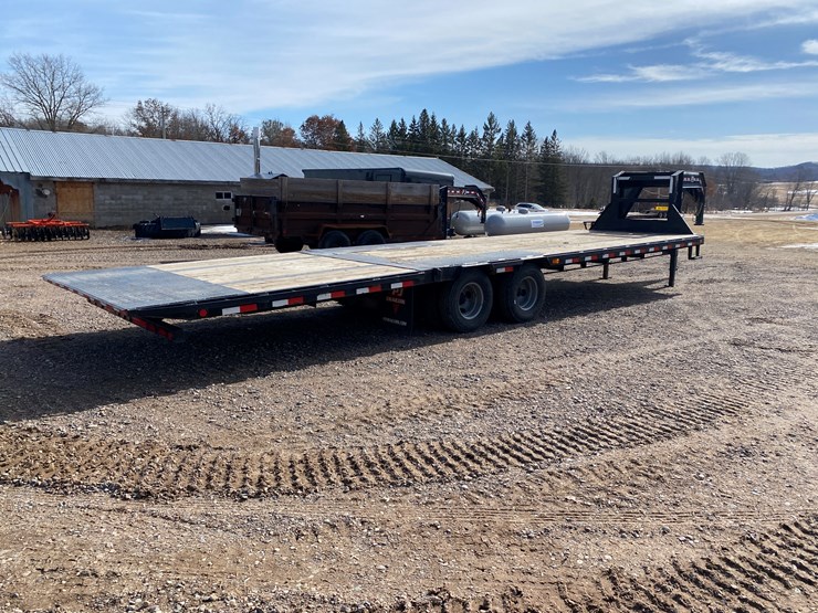 #1114-•-2019-pj-jy322-32'-flatbed-gooseneck-trailer-(has-wi-title)-(colfax,-wi)-image-7