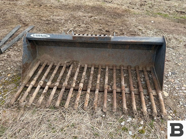 virnig-skid-steer-66"-rock-bucket---clayton,-wa-image-1