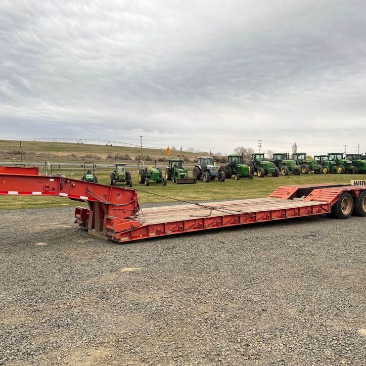 1991 Witco Challenger Lowboy Trailer