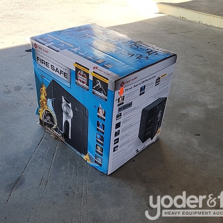 Unused First Alert 2087FA, .94 CU.FT. Fire and Water Proof Dial Combination Safe