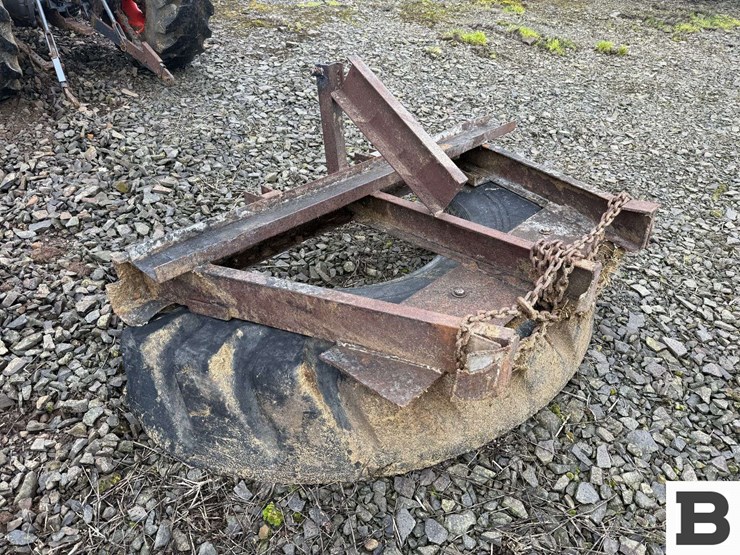 80"-3pt-tire-manure-scraper---albany,-or-image-2