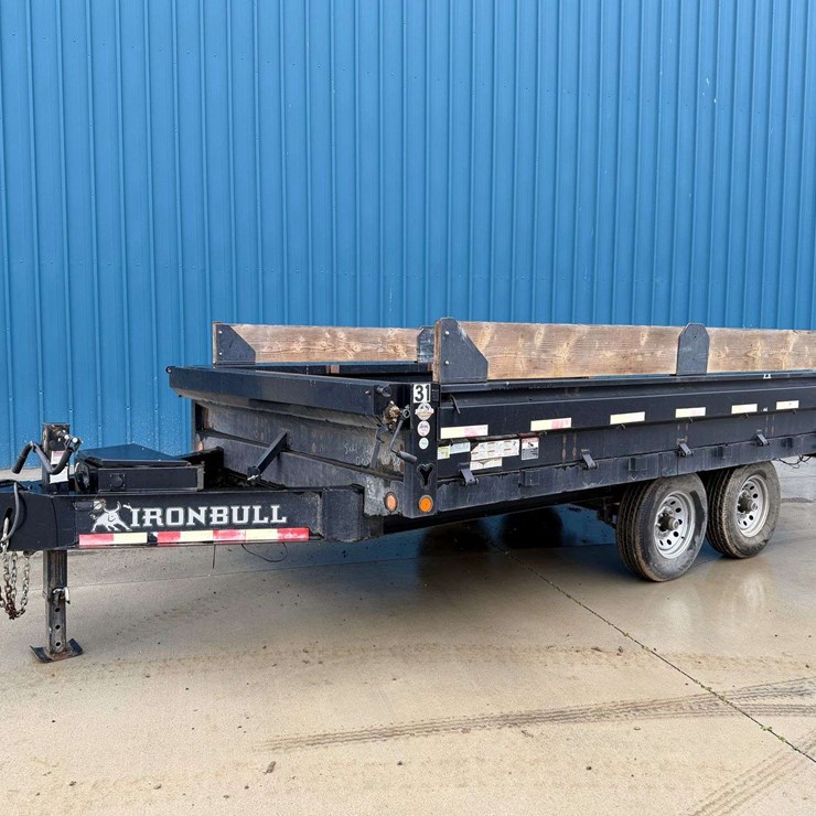 2018 Iron Bull 8X14DPDO14K Dump Trailer