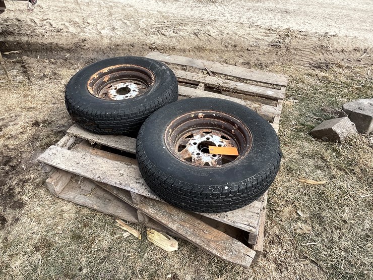 #7259-•-(2)-marathon-radial-tires-on-rims-image-1