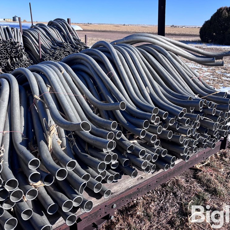 2"x72" Double Bend Aluminum Irrigation Tubes