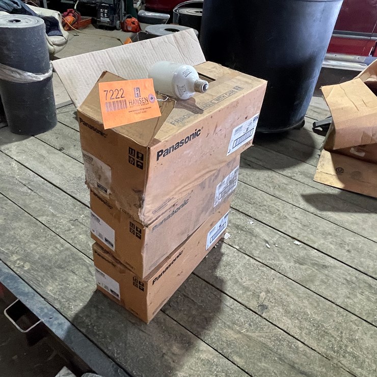 #7222 • (3) Boxes of Panasonic Light Capsules