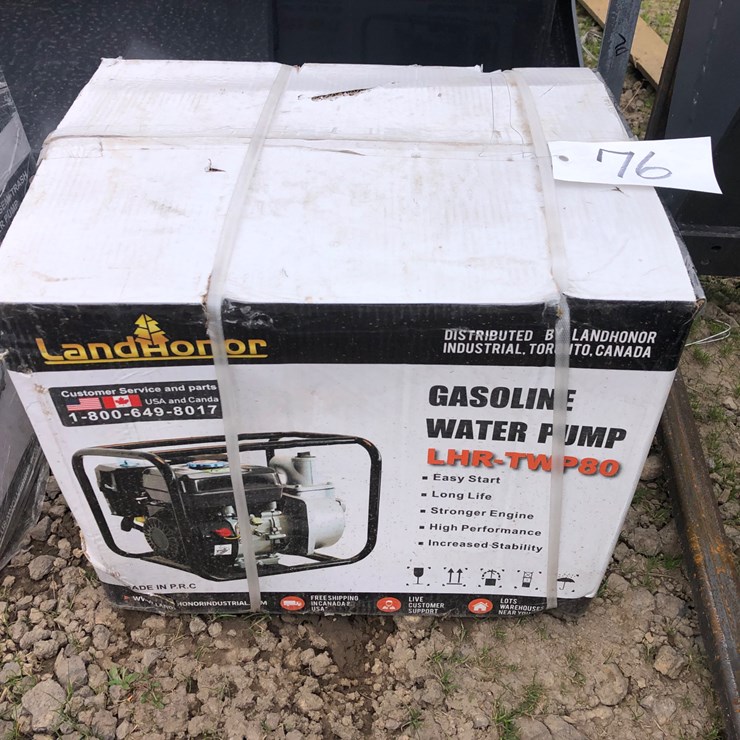 #76 • GASOLINE WATER PUMP