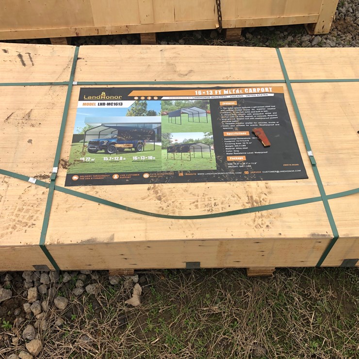 #10 • 16’ x 13’ METAL CARPORT