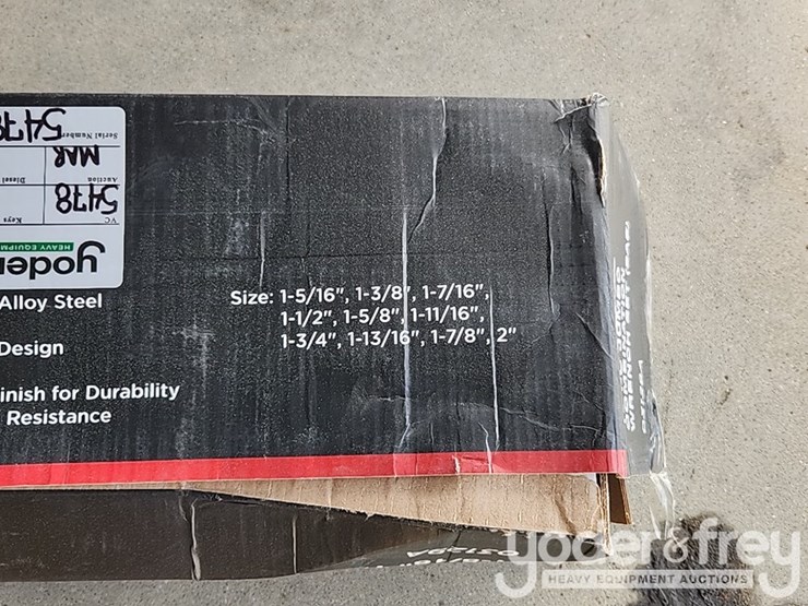 unused-10pc-sae-jumbo-wrench-set,-1-5/16-to-2"-industrial-impact-material-image-6